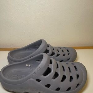 Oboz Unisex Whakata Coast Recovery Clog - Hazy Gray M6/W8